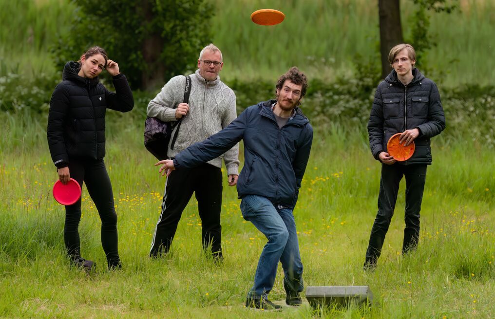 Een actie foto