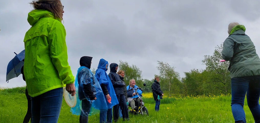 Discgolf bij slecht weer